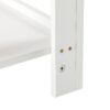 15.75" Rattan End Table With Drawer, Modern Nightstand, Side Table For Living Room, Bedroom - White - Image 16