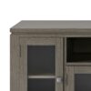 Cosmopolitan - Wide TV Media Stand - Farmhouse Gray - Image 3