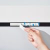 Modern Home Decor Full Length Mirror Aluminum Alloy Frame High Definition Shatter Proof - Black - Image 14