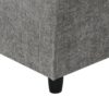 Modern Modular Cloud Sofa Bed, 6 Seat Chenille Sectional Couch Set With Ottoman, Free Combination, Convertible U Shaped Sleeper Sofa - Gray - Image 12