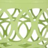 Outdoor Metal End Table Large - Green - Image 8