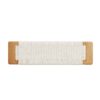 Design Dining Bench Bed Bench For Bedroom - White / Natural Oak - Image 6