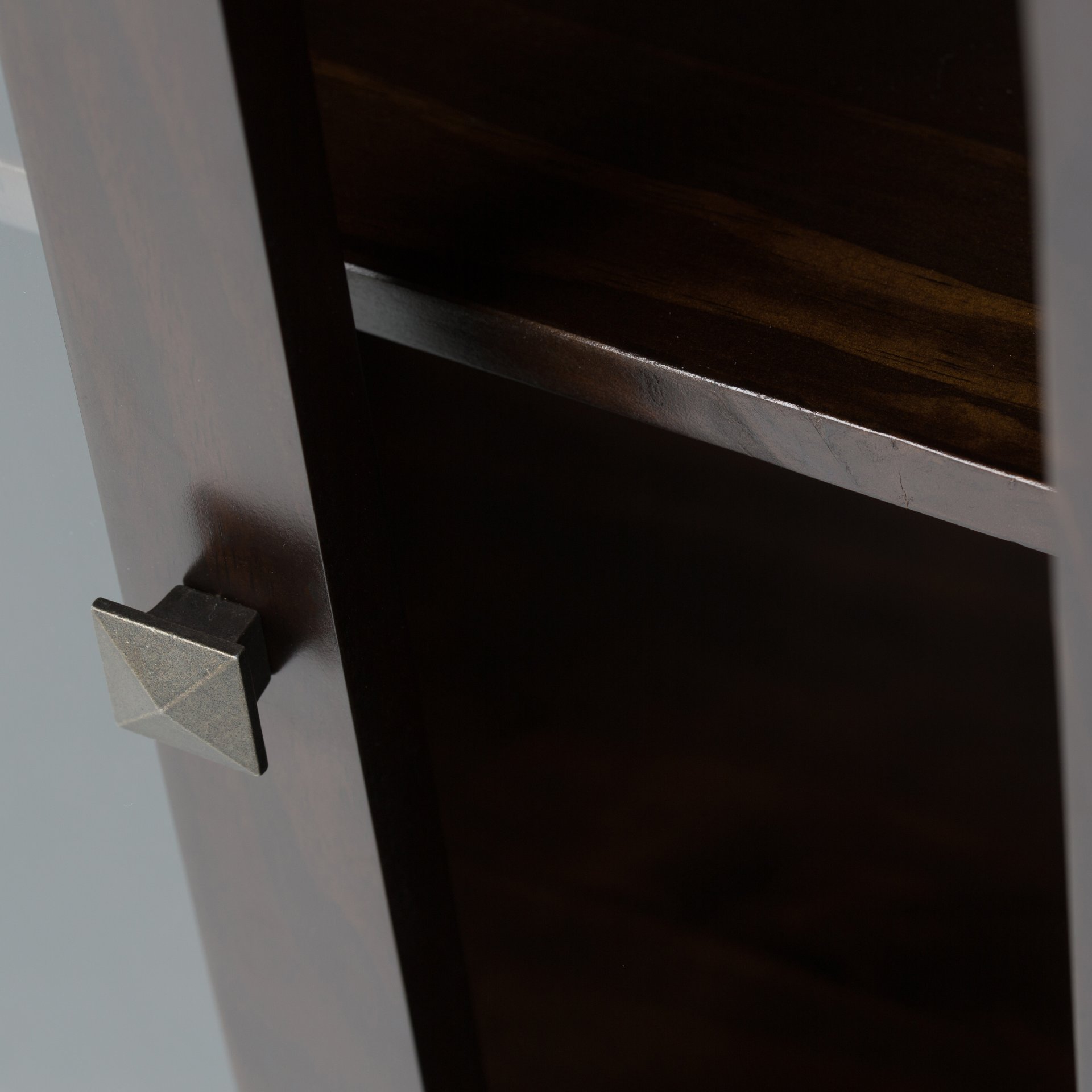 Cosmopolitan - Medium Storage Cabinet - Mahogany Brown - Image 6