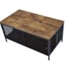 Winam - Coffee Table - Antique Oak / Black - Image 4