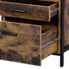 Juvanth - Rustic Nightstand - Oak - Image 6