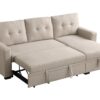 Elegant Storage Sofa - Beige - Image 9