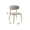 Kacey - Boucle Side Chair (Set of 2) - Gray - Image 6