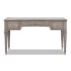Dauphin - 3 Drawer Executive Desk - Gray Cashmere - Image 6