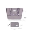 5 Piece Set (20"24"28 +A Travel Bag And A Toiletry Bag), Hard Case Spinner Wheels Luggage Sets With Tsa Lock Carry On Suitcase Luggage Durable Suitcase - Gray - Image 8
