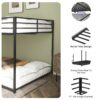 Adam - Full Over Full Bunk Bed - Black - Image 6