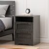 Broxon - 2 Drawer Nightstand - Gray - Image 5