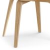 Lowell - Bentwood Dining Chair - Light Gray / Light Brown - Image 4