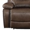 Aashi - Leather Gel Match Recliner Chair - Brown - Image 4