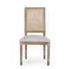 French Country Dining Chair (Set of 2) With Upholstered Seats - Light Gray - Image 6