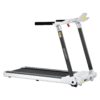 Portable Compact Treadmill, Electric Motorized 3.5Hp, 14Km / H, Medium Running Machine Motorised Gym 330Lbs, Foldable For Home Gym Fitness Workout Jogging Walking, Bluetooth Speaker App Fitime - White - Image 18