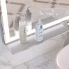 LED Bathroom Vanity Mirror Wall Mounted Adjustable White / Warm / Natural Lights Anti-Fog Touch Switch With Memory Modern Smart Large Bathroom Mirrors - Silver - Image 11