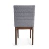 Mid Century Modern Dining Chair (Set of 2) With Channel Stitching - Dark Gray - Image 11