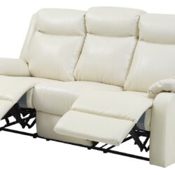 Double Reclining Sofa - Pearl