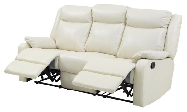 Double Reclining Sofa - Pearl
