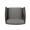 Hanford - Modern Club Chair With Woven Rope Design - Gray - Image 11