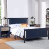 Connelly - Full Bed - Midnight Blue / Vintage Walnut - Image 5