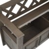 Amherst - Entryway Storage Bench - Farmhouse Gray - Image 6