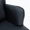 Rocking Chair, Glider Chair, Rocking Accent Chair With Lumbar Pillow And Ottoman For Living Room - Black - Image 15