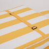 2 Piece Outdoor Chaise Lounge Cushion Set, Replacement Cushions For Patio Furniture - Yellow / White - Image 6
