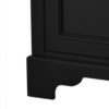 Bathroom Vanity Cabinet With Ceramic Basin, 3 Drawers And Adjustable Shelves - Black - Image 20