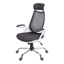 Office Chair, Adjustable Height, Swivel, Ergonomic - White