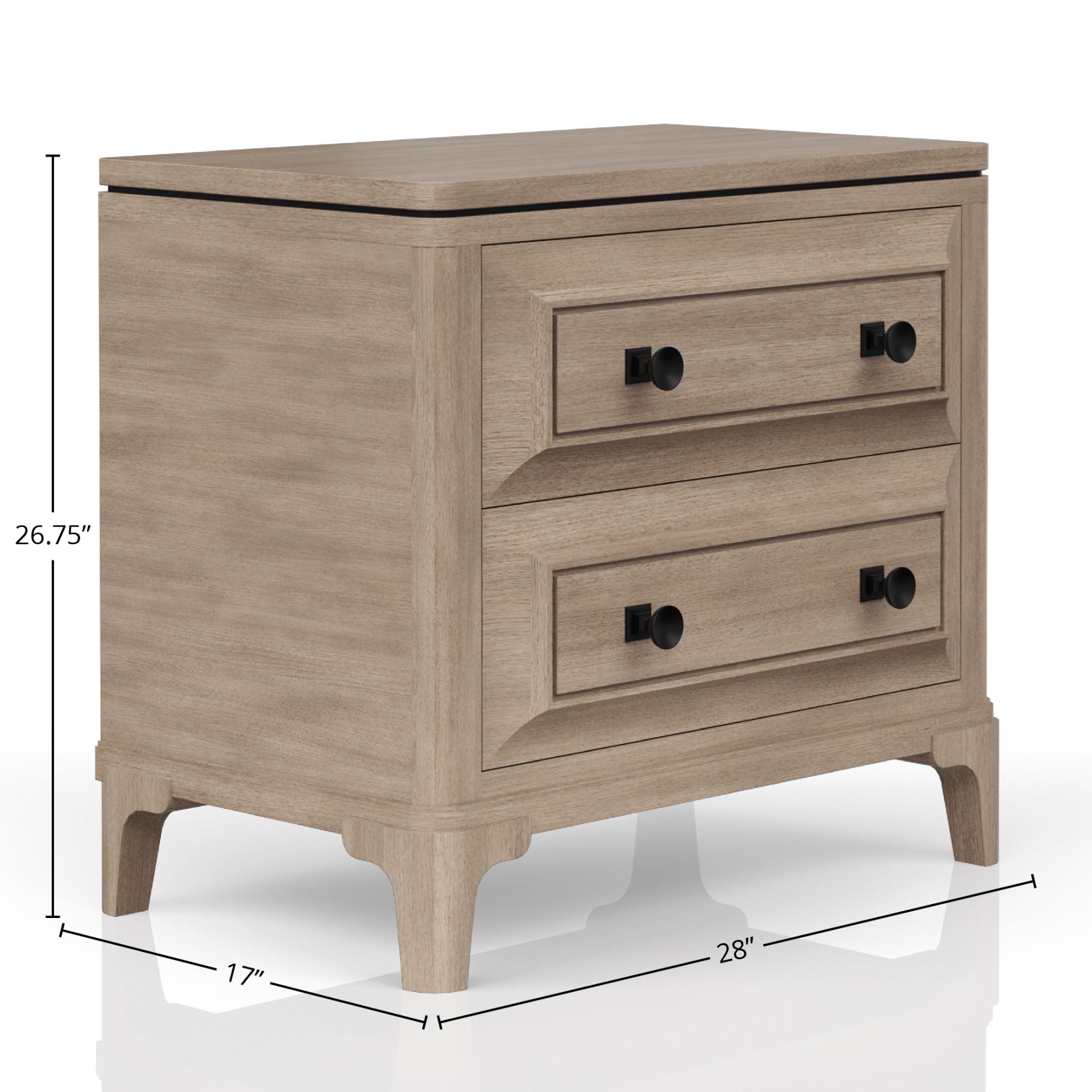Queen Canopy Bedroom Set With A 2 Drawer Nightstand A Modern Dresser With Poster Mirror And A Door Chest - Sand - Image 7