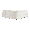 Power Recliner Sectional Sofa Home Theater Reclining Sofa With Two USB Ports, Two Storage Drawers For Living Room - Beige - Image 19