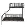 Caius - Twin Long Queen Bunk Bed - Gun - Image 4