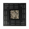 34" Propane Gas Fire Pit Table, 50000 Btu Rectangular Steel Fire Pit For Outside Patio Deck Garden Courtyard - Black - Image 4