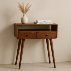 Mini Console Table - Chestnut