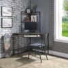 Brantley - Office Chair - Antique Oak / Sandy Gray - Image 3