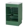 20" Bathroom Vanity With Sink, Freestanding Cabinet With Door Shelf And Adjustable Shelf, And Ceramic Construction - Green - Image 18