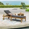 Jason - Chaise Lounge Adjustable Recliner - Gray - Image 8
