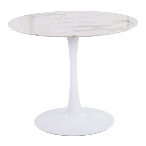 Pebble - Modern Table - White