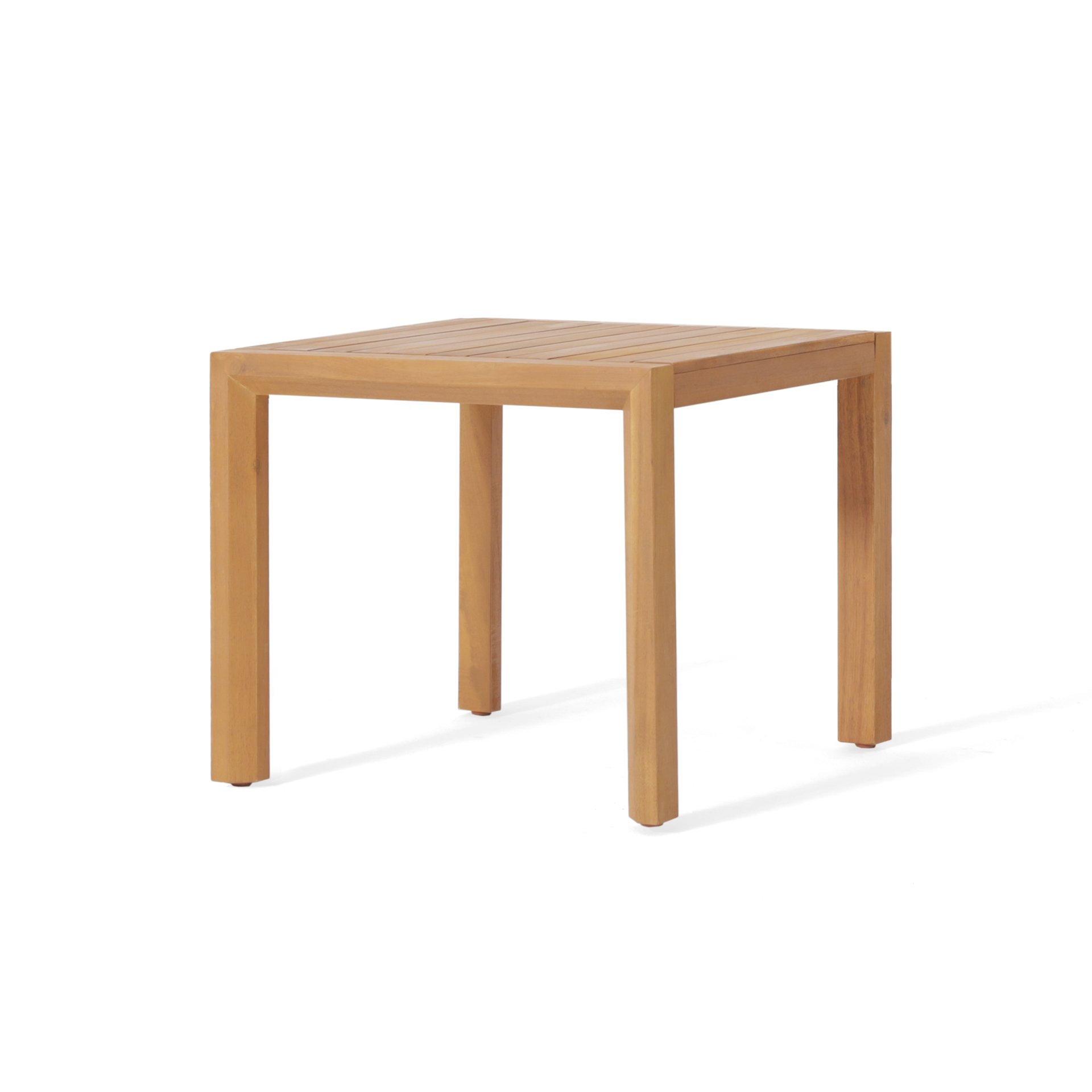 3 Piece Outdoor Chat Set With Table And 2 Adirondack Chairs - White / Brown Patina - Image 7