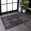 Maval - 2' X 3' Washable Area Rug - Burgundy - Image 2