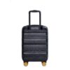 Carry On Luggage Airline Approved Carry On Suitcase With Tsa Approved Carry On Luggage With Wheels Carry On Bag Hard Shell Suitcases - Black - Image 5