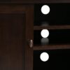 Warm Shaker - TV Media Stand - Tobacco Brown - Image 8