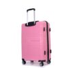 Hardshell Suitcase Double Spinner Wheels Pp Luggage Sets Lightweight Durable Suitcase With Tsa Lock, 3 Piece Set (20/24/28) - Pink - Image 11