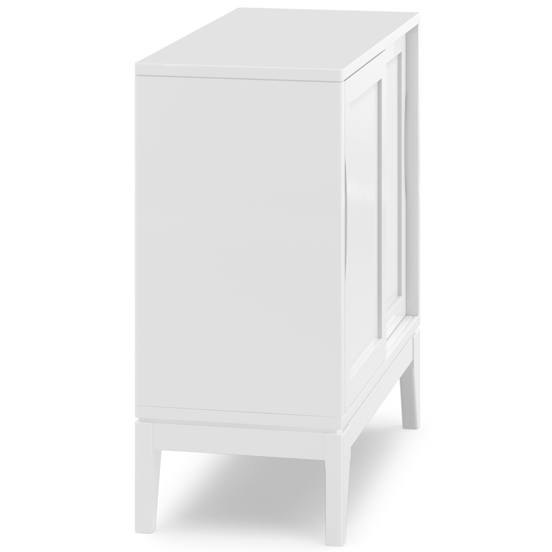 Harper - Low Storage Cabinet - White - Image 4