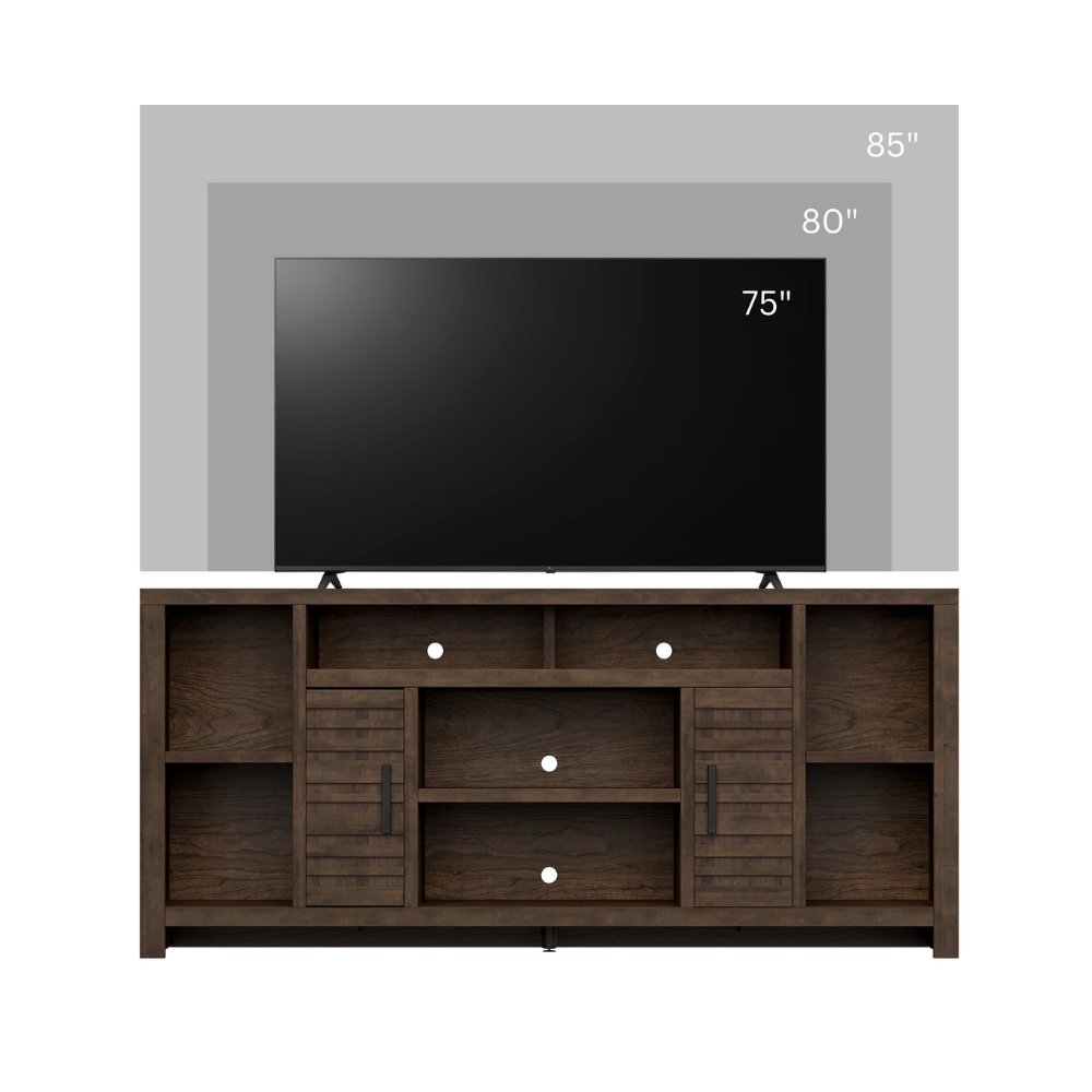 Sausalito - TV Stand Console For TVs Up To 85" - Whiskey - Image 11