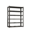 Industrial Heavy Duty 6 Tier Metal Garage Shelving Unit For Storage, Adjustable - Brushed Nickel - Image 8