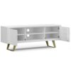 Lowry - TV Media Stand - White - Image 2
