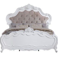 Latisha - Eastern King Bed - White