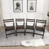 Folding Special Event Chairs, Foldable Style (Set of 4) - Cherry - Image 2